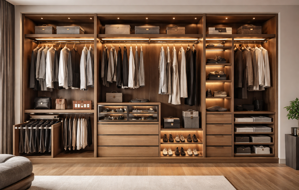 Wardrobe Interior Design Ideas for Maximum Storage | i5 Designs